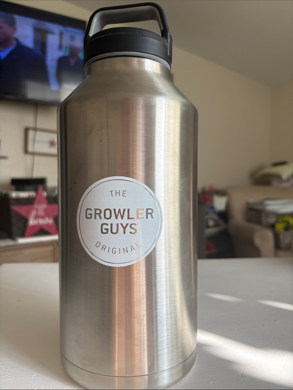 Stainless Steel Growler - Silver